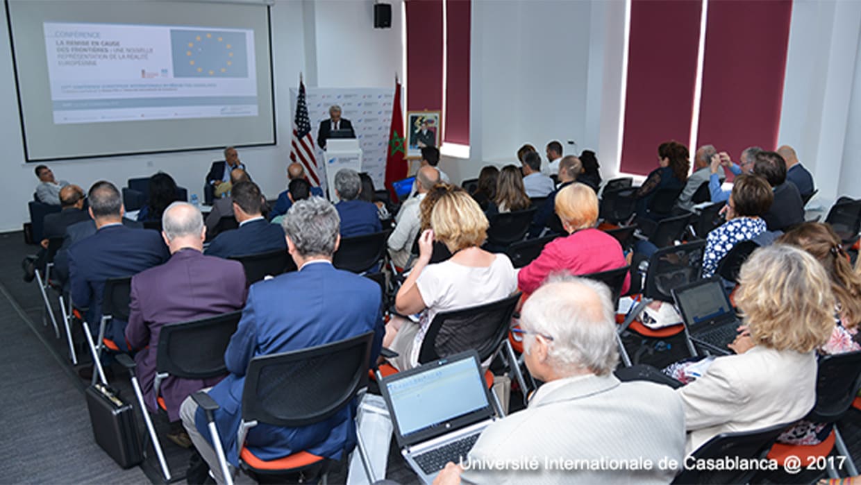 L’UNIVERSITÉ INTERNATIONALE DE CASABLANCA ACCUEILLE UNE RENCONTRE INTERNATIONALE AUTOUR DE L’EUROPE ET DES FRONTIÈRES 2