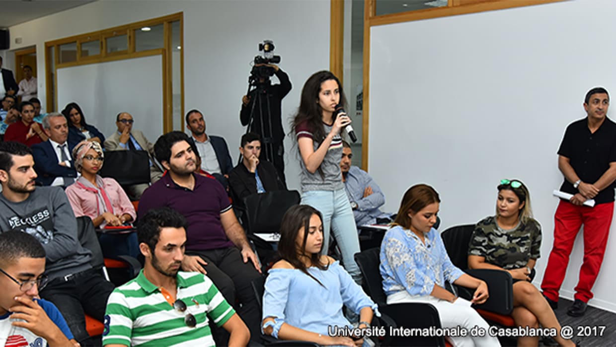 L’UNIVERSITÉ INTERNATIONALE DE CASABLANCA ACCUEILLE EMILIO BUTRAGUEÑO 1