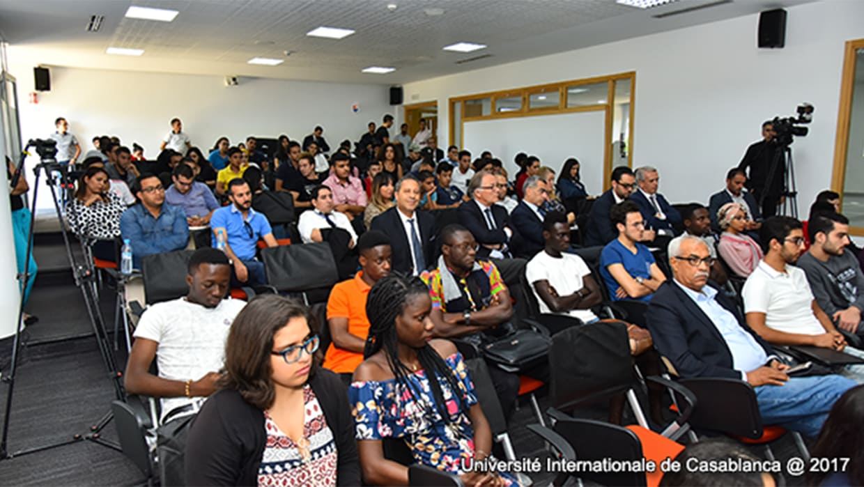 L’UNIVERSITÉ INTERNATIONALE DE CASABLANCA ACCUEILLE EMILIO BUTRAGUEÑO 2