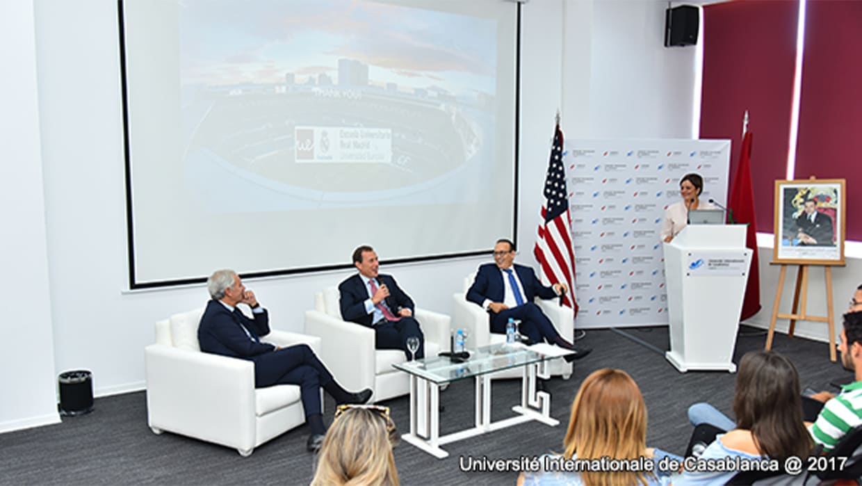 L’UNIVERSITÉ INTERNATIONALE DE CASABLANCA ACCUEILLE EMILIO BUTRAGUEÑO 4