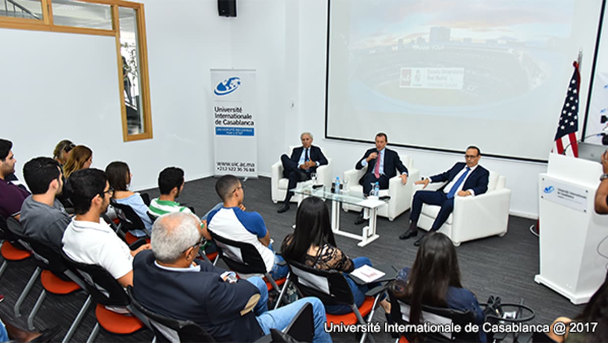 L’UNIVERSITÉ INTERNATIONALE DE CASABLANCA ACCUEILLE EMILIO BUTRAGUEÑO 5